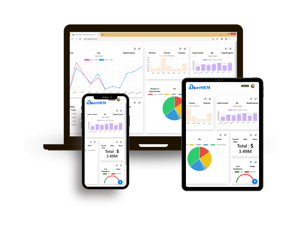 DoerHRM Software Interface